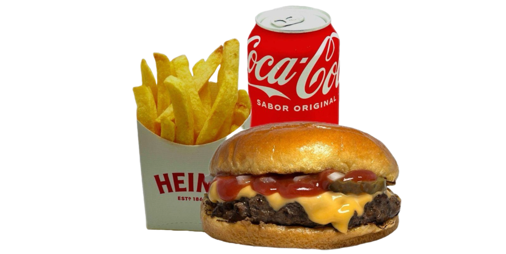 Menú CheeseBurger - 7.50€