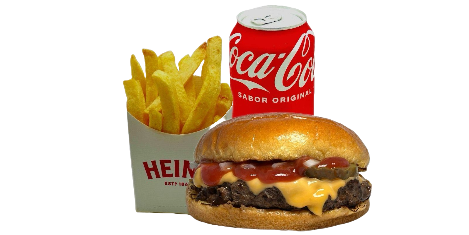 Menú CheeseBurger - 7.50€