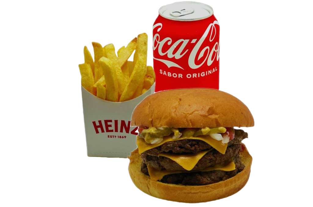 Menú Triple Cheese - 11.95€